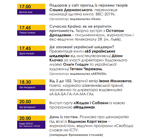 Етно-вечірка та кулінарні балачки: містян запрошують на Черкаський книжковий фестиваль (ПРОГРАМА)