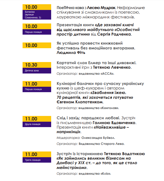 Етно-вечірка та кулінарні балачки: містян запрошують на Черкаський книжковий фестиваль (ПРОГРАМА)