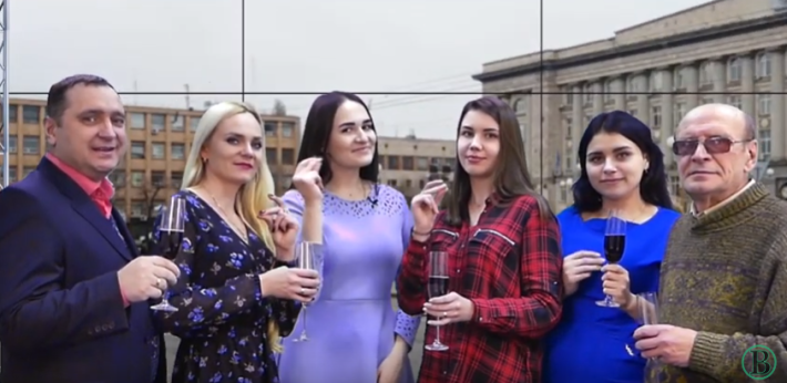 “ВиЧЕрпно” вітає черкащан із прийдешніми новорічними святами (ВІДЕО)