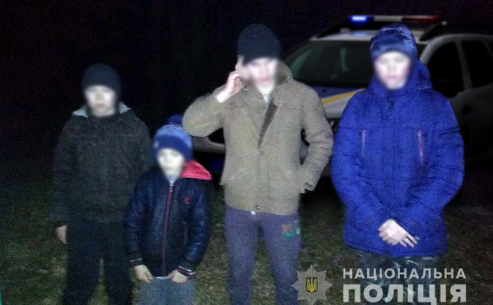 На Черкащині рятували дітей, які заблукали в лісі
