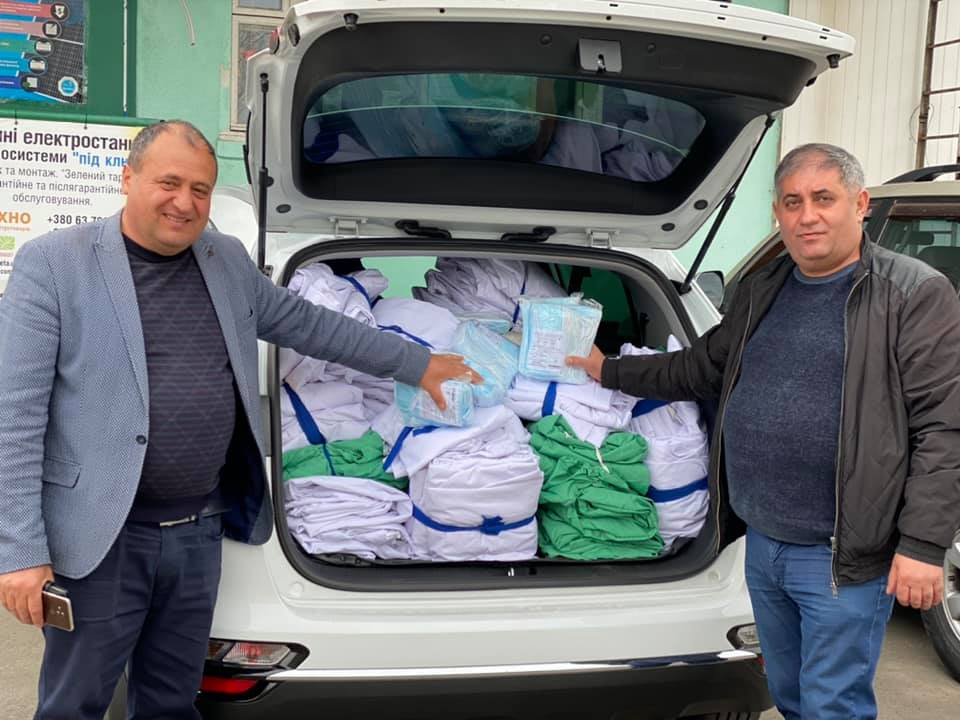 По можливості забезпечили всім: підприємці передали черкаським лікарням допомогу