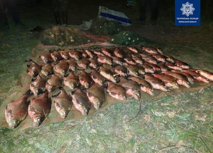 На Черкащині браконьєри наловили риби майже на 16 тис. грн