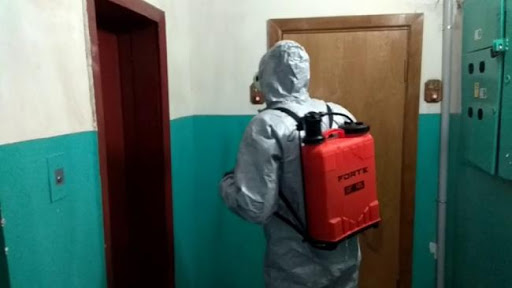 Кам’янські рятувальники провели дезінфекцію у п’яти житлових будинках (ВІДЕО)