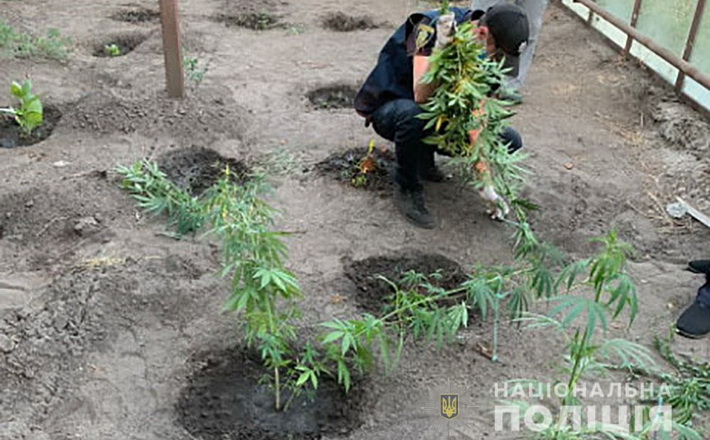 У Золотоноші поліцейські знайшли у місцевого жителя зброю та наркотики