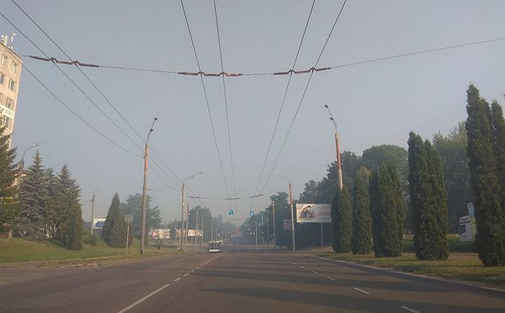 Рятувальники пояснили природу виникнення димки на вулицях Черкас