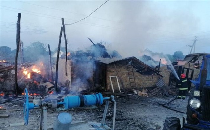 Вкотре дитячі пустощі з вогнем призвели до пожежі