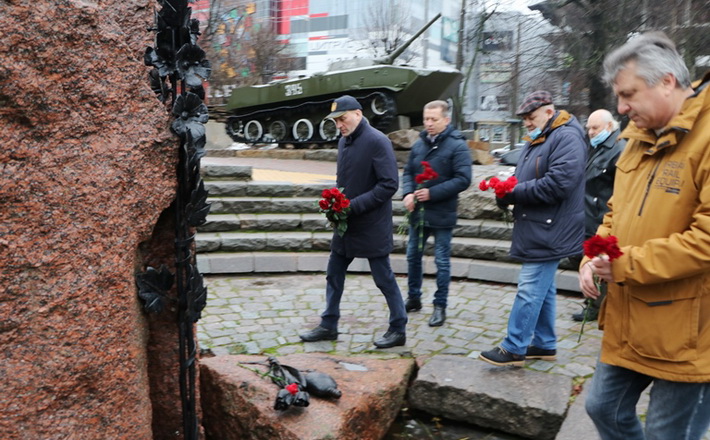 У Черкасах вшанували пам’ять учасників афганської війни
