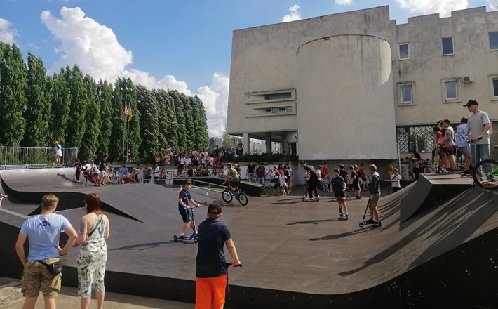 У Черкасах відкрили модульний скейт-парк (ФОТО)