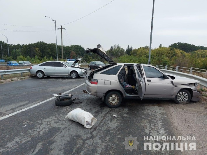 Неповнолітній водій-іноземець спровокував ДТП в Умані