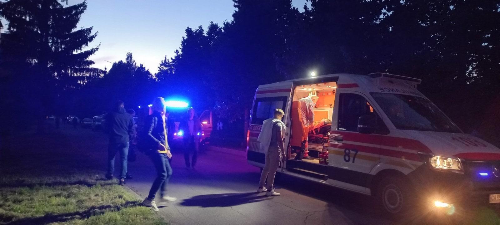 У пожежі на Черкащині постраждало багато студентів