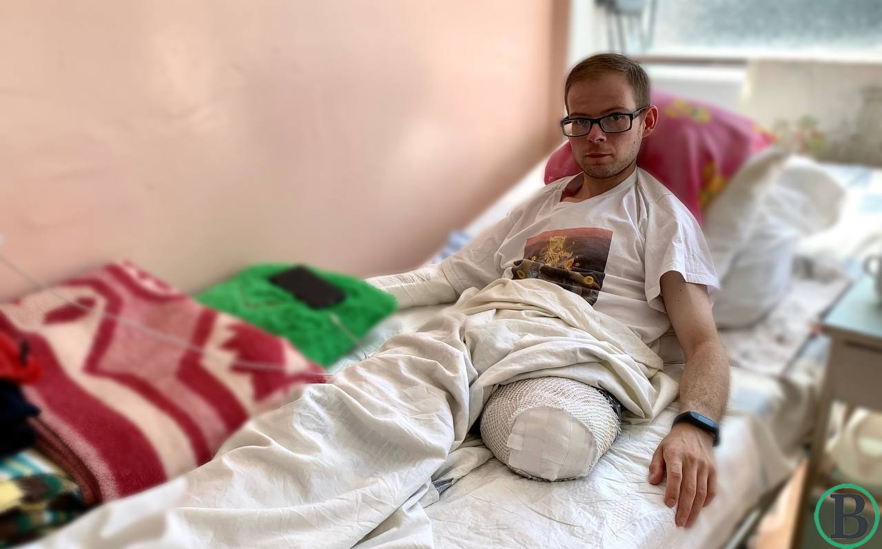 Добував їжу для родини й втратив ногу: хлопець із Донеччини, якого лікують черкаські медики, потребує допомоги 