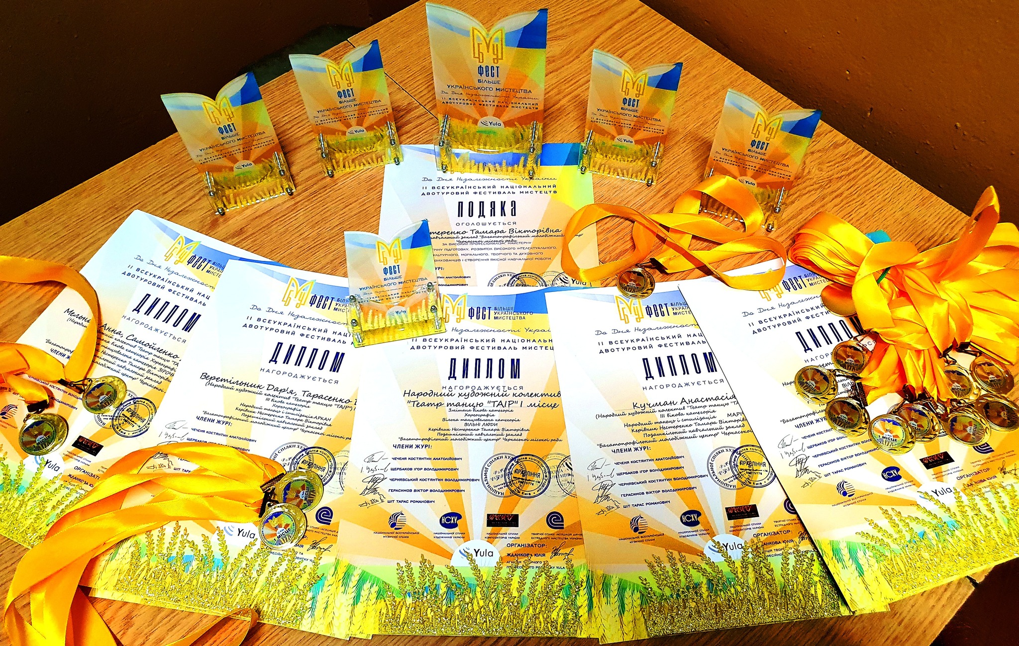 Черкаські танцівники посіли призові місця на двох всеукраїнських фестивалях мистецтв