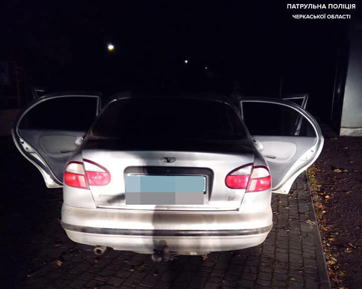 У Черкасах патрульні зупинили п’яного водія (ФОТО)