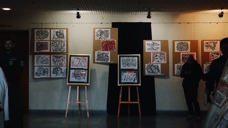 До свята Покрови в черкаському музеї відкрили виставку Народного художника України