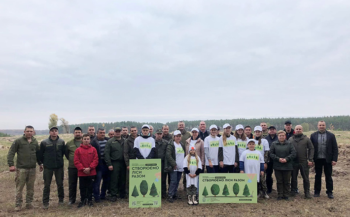 Черкаські лісівника висадили понад 7 млн сіянців