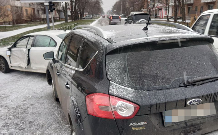 Учора в Черкасах сталося 14 аварій