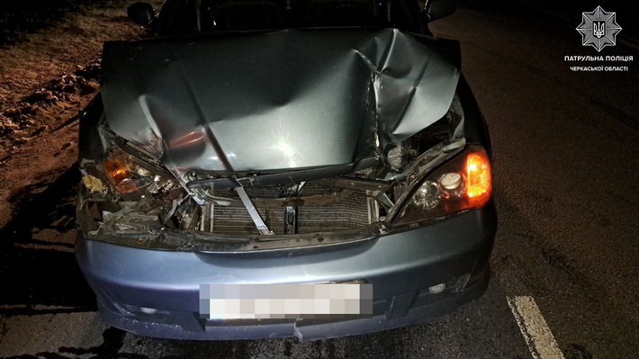 У Черкасах п’яний водій спричинив аварію