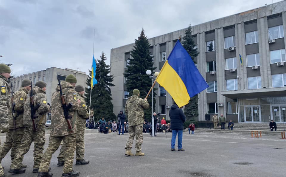 В останню путь на Черкащині провели захисника України