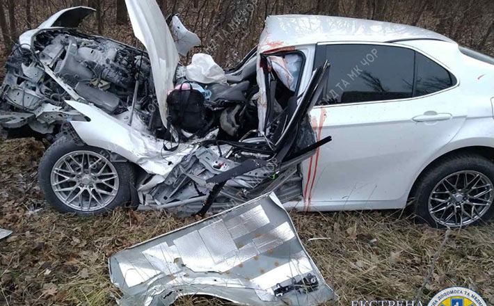 В аварії на Уманщині постраждала жінка з 4-річною дитиною (ФОТО)