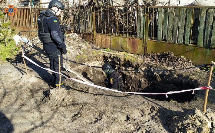 На території черкаського дитсадка сапери знищили гранату