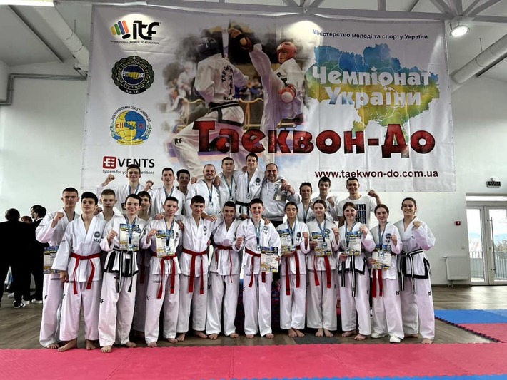 Черкаські таеквондисти отримали низку нагород на Чемпіонаті України