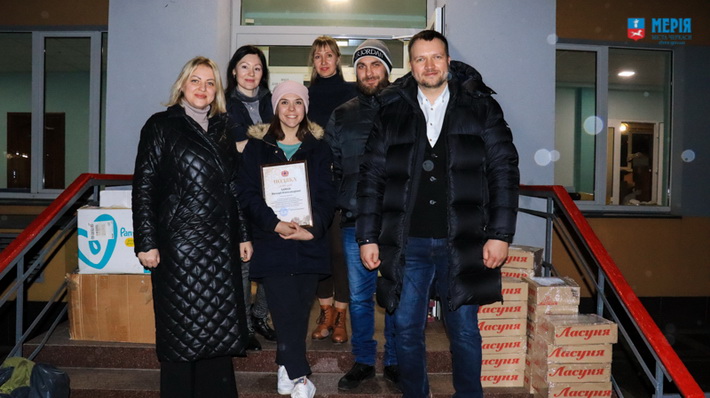 Черкаській журналістці-волонтерці вручили подяку міського голови