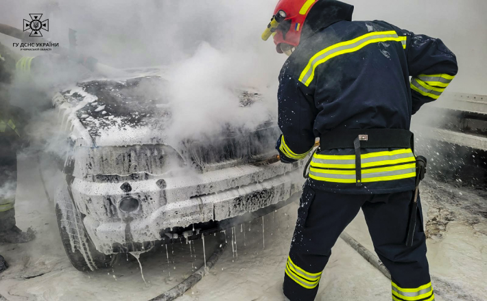 За минулу добу на Черкащині двічі горіли автомобілі