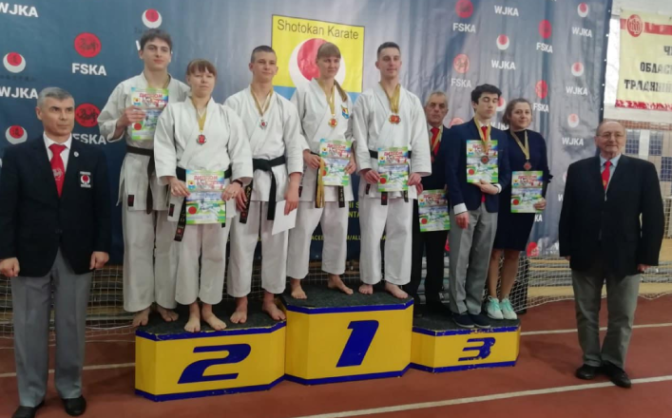 Черкаські каратисти в трійці кращих команд України