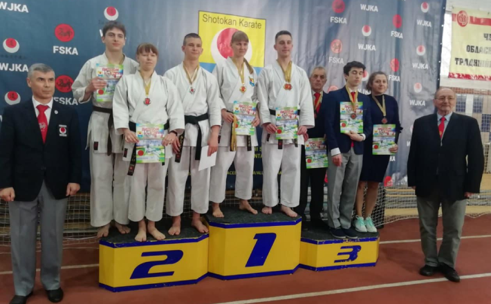 Черкаські каратисти в трійці кращих команд України