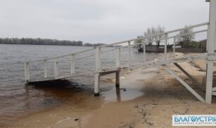 Черкаські пляжі також постраждали від весняного водопілля (ФОТО)