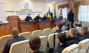 45 молодих правоохоронців нестимуть службу на Черкащині (ФОТО)