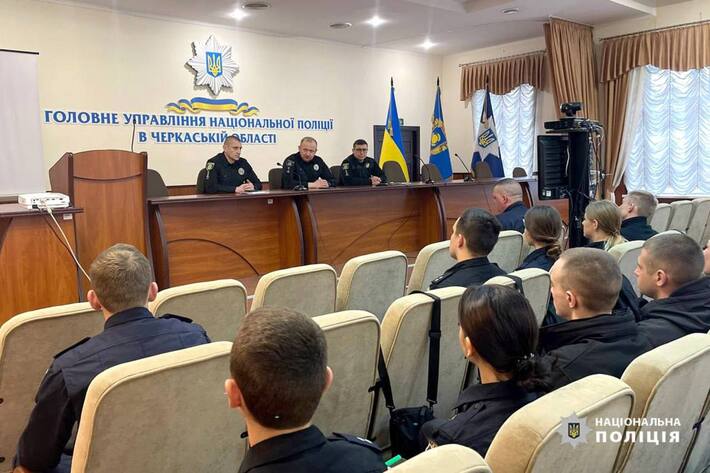 45 молодих правоохоронців нестимуть службу на Черкащині (ФОТО)