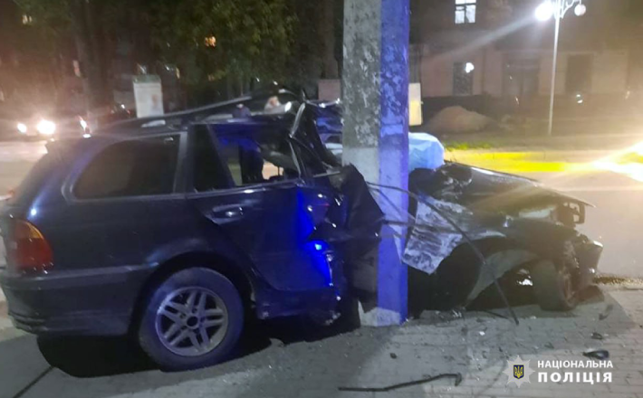 Збив жінку та в’їхав у стовп: відомі подробиці ДТП у Черкасах