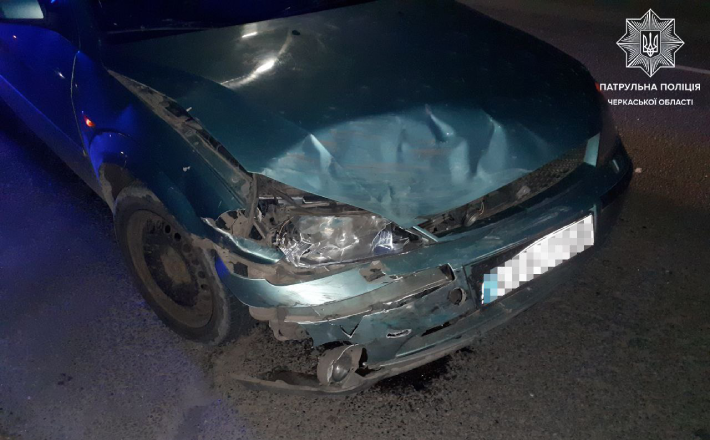 На перехресті в Черкасах зіткнулися дві автівки