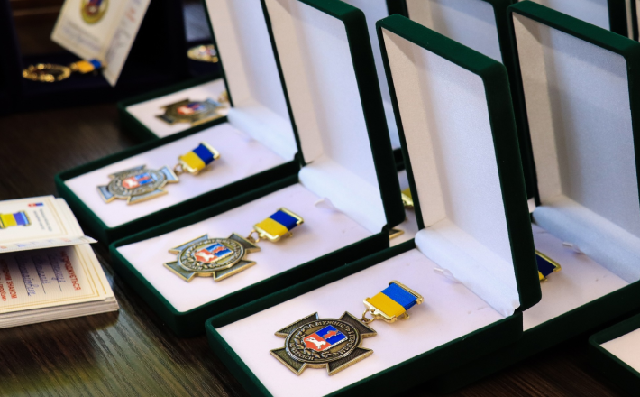 Двом черкаським воїнам вручили міські нагороди