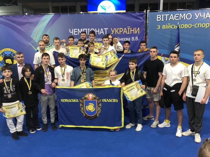 Черкащани здобули нагороди чемпіонату України з військово-спортивних багатоборств