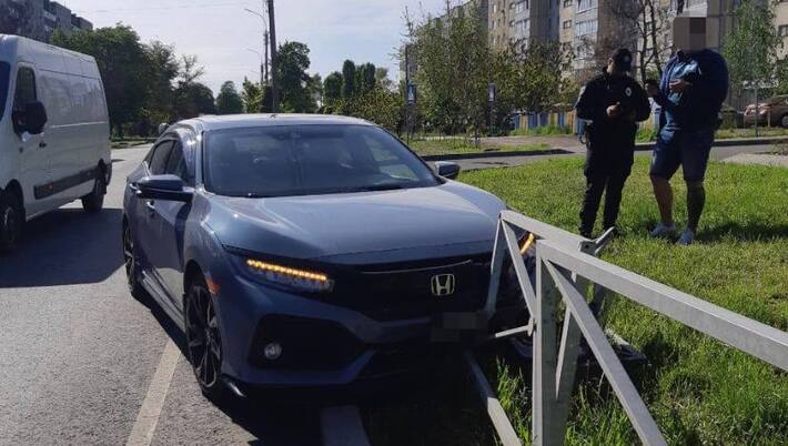 Через неуважність водія у Черкасах сталась ДТП