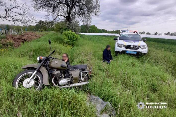 На Черкащині жителі села повідомили правоохоронцям про п’яного водія