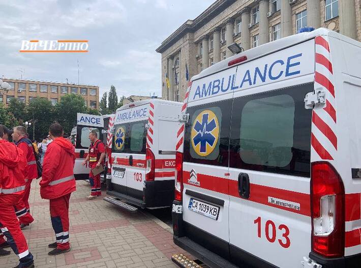 “Екстренка” Черкащини отримала сім нових автомобілів (ФОТО)