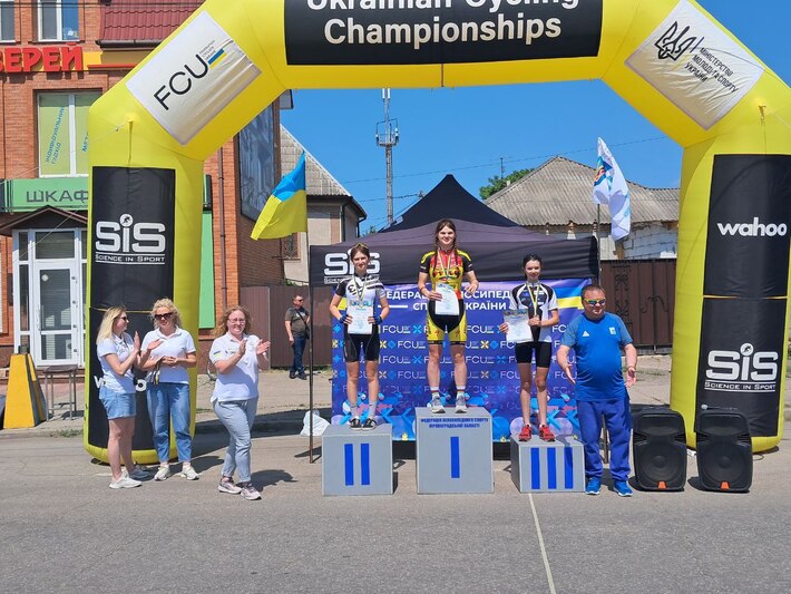 Черкаські велосипедисти у списку переможців Чемпіонату України