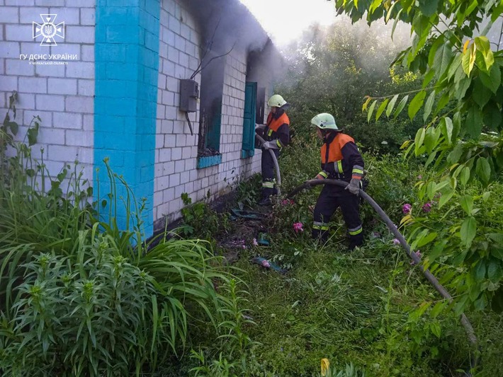 Під час пожежі на Золотоніщині загинув чоловік