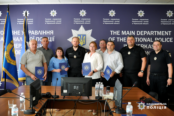 У шести громадах Черкащини запрацюють поліцейські станції