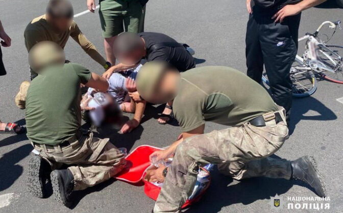 У аварії в Черкасах постраждав велосипедист (ФОТО)