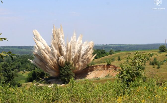 На Звенигородщині знищили частину крилатої ракети (ВІДЕО)