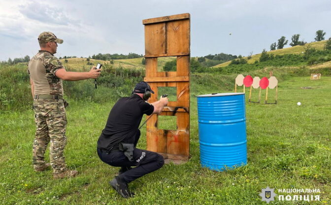 Правоохоронці з Черкащини провели змагання зі стрільби