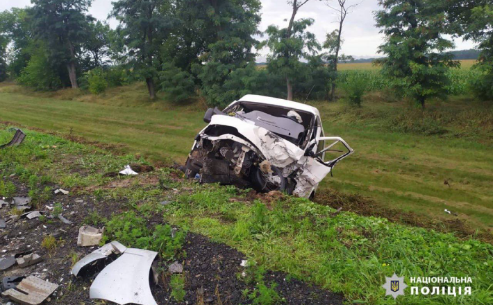 У ДТП на Звенигородщині загинув водій та травмувалися двоє осіб