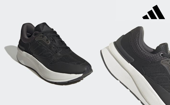 Чорні кросівки adidas – те, що завжди буде в моді*