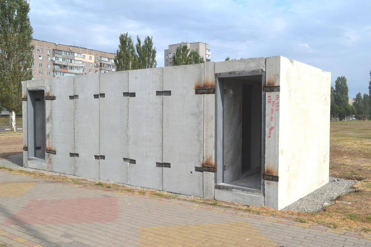 У Черкасах з’явилося перше модульне укриття (ФОТО)