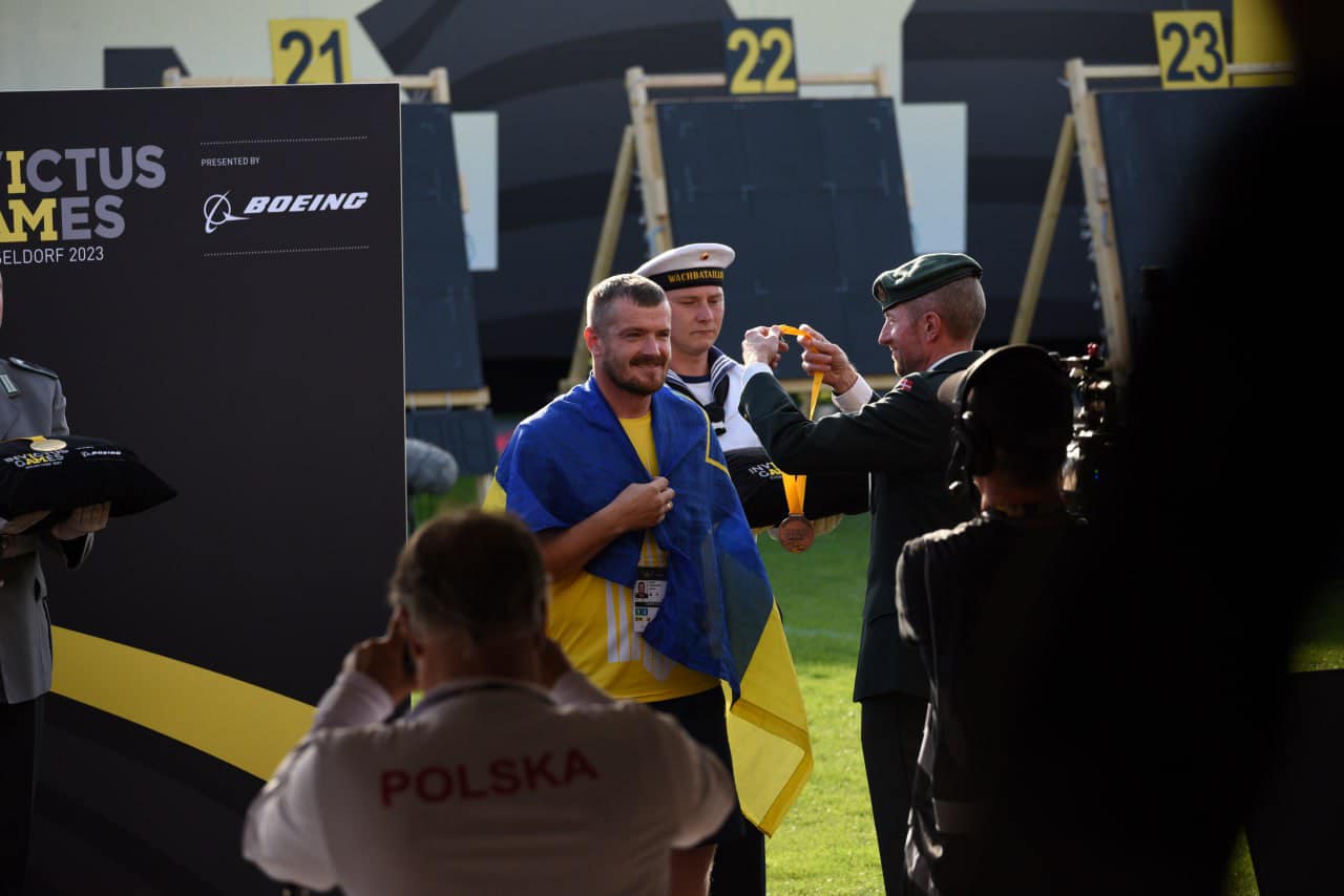 Ветеран Вадим Мазніченко здобув другу нагороду на “Invictus Games”