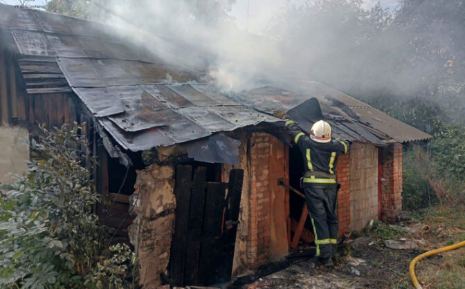 На Черкащині горіли чотири приватні сектори